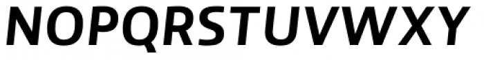 Aircrew Negative Semi Bold Italic Font UPPERCASE