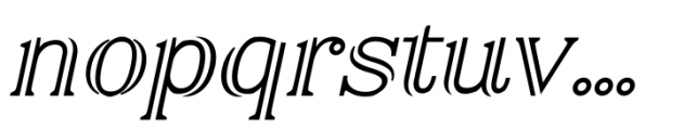 Airium Bold Italic Font LOWERCASE