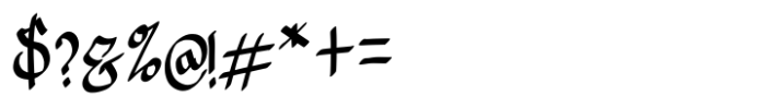 Airosol Regular Font OTHER CHARS