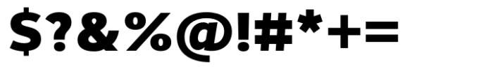 Aisling Sans Extra Bold Font OTHER CHARS