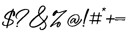 Aittemia Seikage Font OTHER CHARS