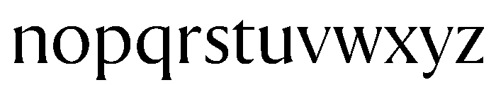 Aime Regular 8cc90098 Font LOWERCASE