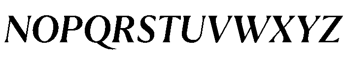 AimeTrial BoldItalic Font UPPERCASE