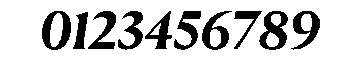 AimeTrial ExtraBoldItalic Font OTHER CHARS
