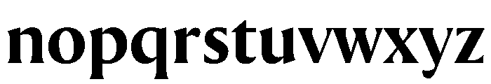 AimeTrial ExtraBold Font LOWERCASE