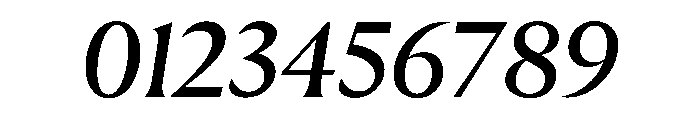 AimeTrial SemiBoldItalic Font OTHER CHARS