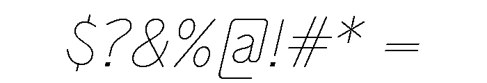 Air Regular 10 Font OTHER CHARS