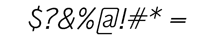 Air Regular 102 Font OTHER CHARS