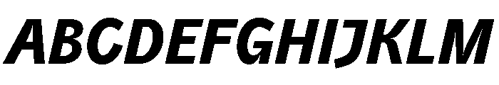 Air Regular 107 Font UPPERCASE
