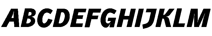Air Regular 108 Font UPPERCASE