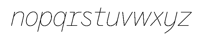 Air Regular 10 Font LOWERCASE