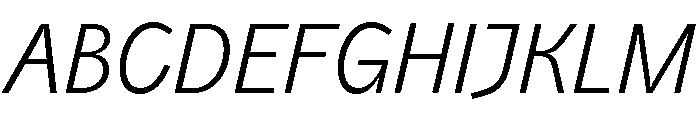 Air Regular 12 Font UPPERCASE