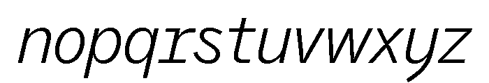 Air Regular 12 Font LOWERCASE
