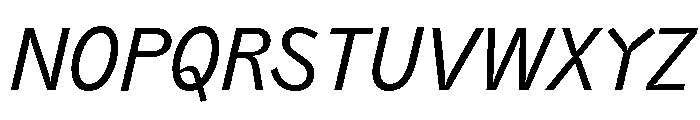 Air Regular 13 Font UPPERCASE