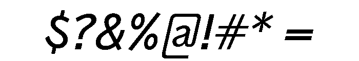 Air Regular 14 Font OTHER CHARS