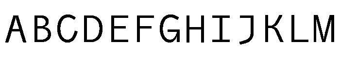 Air Regular 22 Font UPPERCASE