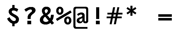 Air Regular 25 Font OTHER CHARS
