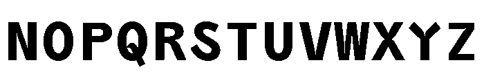 Air Regular 26 Font UPPERCASE