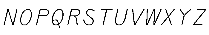 Air Regular 29 Font UPPERCASE
