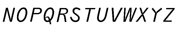 Air Regular 31 Font UPPERCASE