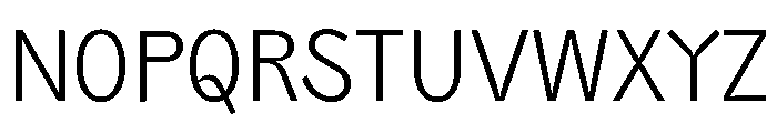 Air Regular 3 Font UPPERCASE