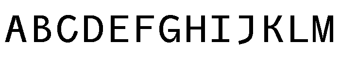 Air Regular 41 Font UPPERCASE