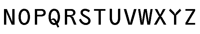Air Regular 41 Font UPPERCASE