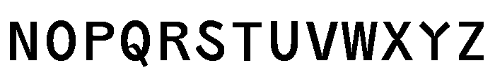 Air Regular 42 Font UPPERCASE