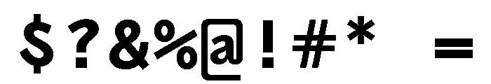 Air Regular 44 Font OTHER CHARS