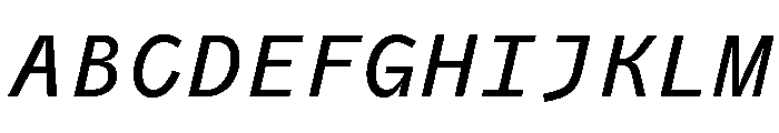 Air Regular 50 Font UPPERCASE