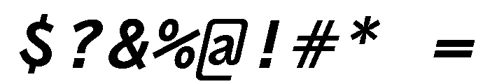 Air Regular 52 Font OTHER CHARS