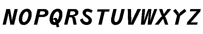 Air Regular 52 Font UPPERCASE