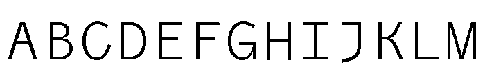 Air Regular 57 Font UPPERCASE