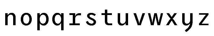 Air Regular 59 Font LOWERCASE