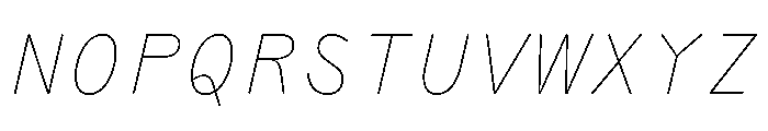 Air Regular 64 Font UPPERCASE