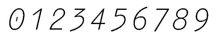 Air Regular 65 Font OTHER CHARS