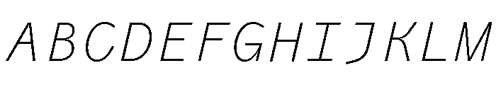 Air Regular 65 Font UPPERCASE
