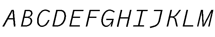 Air Regular 66 Font UPPERCASE