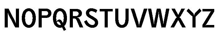 Air Regular 78 Font UPPERCASE