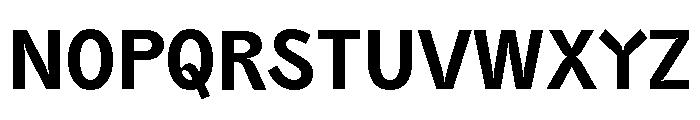 Air Regular 7 Font UPPERCASE