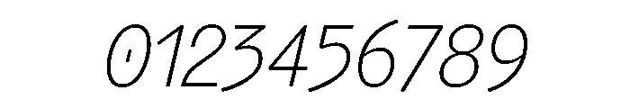 Air Regular 83 Font OTHER CHARS