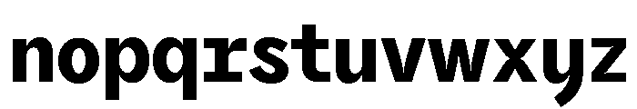 Air Regular 8 Font LOWERCASE