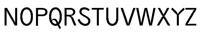 Air Regular 94 Font UPPERCASE