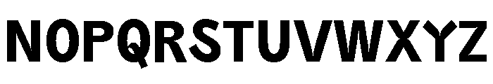 Air Regular 98 Font UPPERCASE