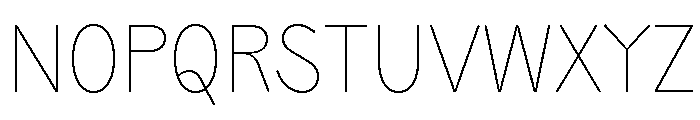 Air Regular Font UPPERCASE