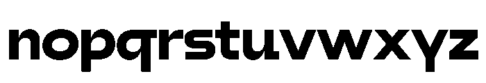 Airo Black Font LOWERCASE