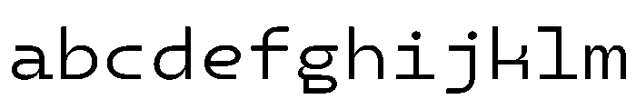 AiroMono RegularMono FONT