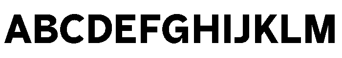 AiroText Black Font UPPERCASE