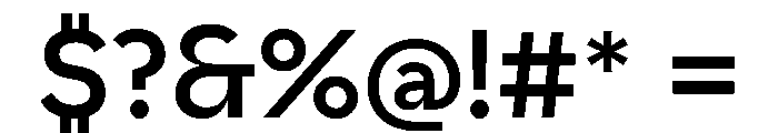 AiroText Bold Font OTHER CHARS