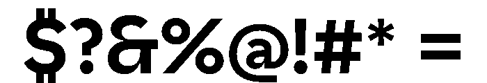 AiroText ExtraBold Font OTHER CHARS
